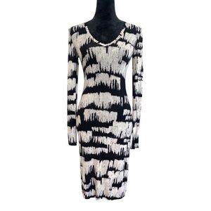 BCBG NWOT Long Sleeve Midi Dress